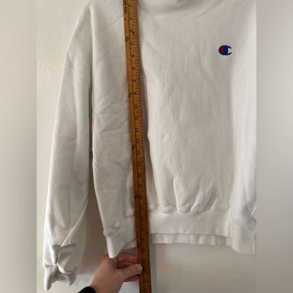 Champion White Crewneck/Sweatshirt - Picture 5 of 5